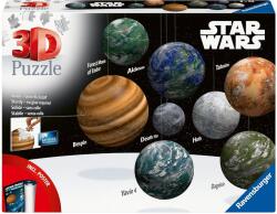 Ravensburger 3D Пъзел Ravensburger от 531 части - Планетите от Междузвездни войни (11577)