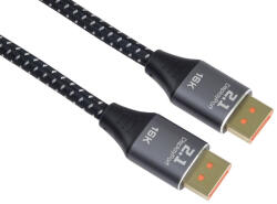 PremiumCord DisplayPort 2.1 16K 60Hz kábel 1m (KPORT11-01) (KPORT11-01)