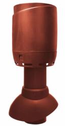 Vilpe 110p/300 flow tetőszellőző, vörös (350238)