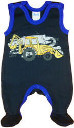 Asti Work Zone" munkagépes belül bolyhos ujjatlan rugdalózó