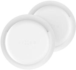 FIXED Silky Sticker Apple AirTag double pack fehér tok (FIXSIL3M-756-WH)