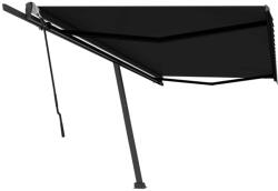vidaXL Copertină autonomă retractabilă manual, antracit, 500x350 cm (3069859)