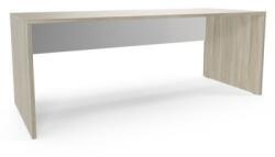  Masa birou Viva, 200 x 80 x 75 cm, model drept, stejar oyster/alb M1250009