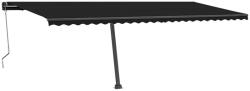 vidaXL Copertină autonomă retractabilă automat, antracit, 600x350 cm (3069889)
