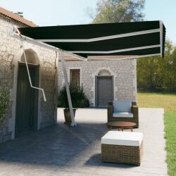 vidaXL Copertină autonomă retractabilă automat, antracit, 600x350 cm (3069689)