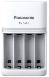 ENELOOP Panasonic Eneloop BQ-CC55E 1/4db AA/AAA akkutöltő (BQCC55E-N) - officedepot