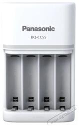  ENELOOP Panasonic BQ-CC55E 1/4db AA/AAA akkutöltő