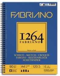 Fedrigoni 1264 Sketch 90 g A4 120 lap spirál rajz- és vázlattömb (19100635) - officedepot