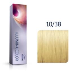 Wella Illumina Color vopsea profesională permanentă pentru păr 10/38 60 ml