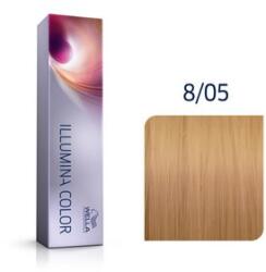 Wella Illumina Color vopsea profesională permanentă pentru păr 8/05 60 ml