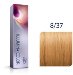 Wella Illumina Color vopsea profesională permanentă pentru păr 8/37 60 ml