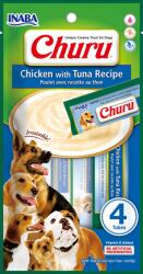 Inaba Foods Dog Churu Purée - pui și ton 4 x 14 g