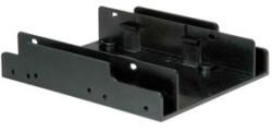 Roline HDD Mounting Adapter Type 3.5 for 2x Type 2.5 HDDs, black, black (16.01.3007-20)