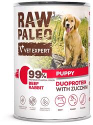 VetExpert Beef Rabbit Puppy 400g marhahús nedves eledel nyúllal kölyökkutyáknak