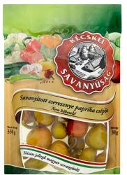 Kécskei Savanyúság csípős, savanyított cseresznyepaprika 550 g