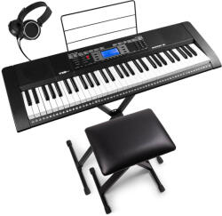 Max Rhapsody61L Electronic Keyboard, Szintetizátor, 61 megvilágított billentyű, szett