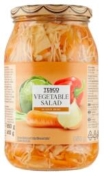 Tesco zöldségek ecetes lében 850 g