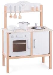 New Classic Toys Bucătărie modernă din lemn - albă (CLAS_11050) Bucatarie copii