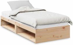 vidaXL tömör fenyőfa kanapéágy matraccal 90 x 190 cm (3324601)