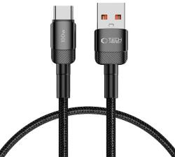 Tech-Protect UltraBoost Evo USB-C / USB-A kábel 100W 5A 0, 25m - fekete