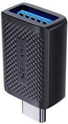 ACEFAST J1 USB-A 3.0 (aljzat) / USB-C 3.0 (férfi) 5Gb/s adapter - fekete