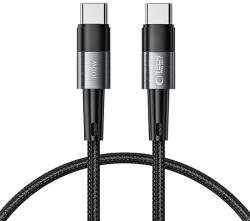 Tech-Protect UltraBoost USB-C / USB-C PD-kábel 100 W 5A 0, 25 m - Szürke