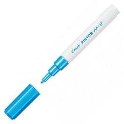 Pilot Pintor, PO, Extra Fine, marker acrilic albastru metalic