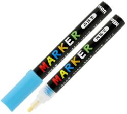 M&G Marker acrilic M&G 2 mm, albastru cristal S602