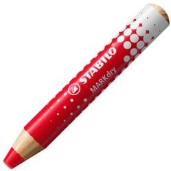 STABILO Marker cu ștergere uscată pentru tablă albă și flipchart, vârf conic, STABILO "MARKdry", roșu