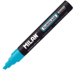 MILAN Marker MILAN FLUOGLASS 2-4 mm, albastru