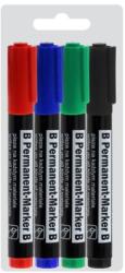 Cresco Marker Permanent B - set de 4 buc