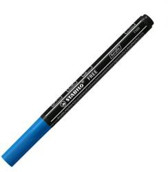 STABILO Marker acrilic STABILO FREE Acrylic T100 Varf rotund 1-2 mm - albastru inchis