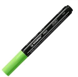 STABILO Marker acrilic STABILO FREE Acrylic T300 Varf rotund 2-3 mm - verde deschis