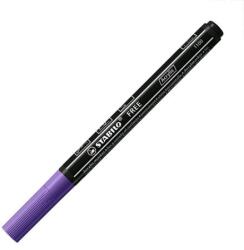 STABILO Marker acrilic STABILO FREE Acrylic T100 Varf rotund 1-2 mm - violet