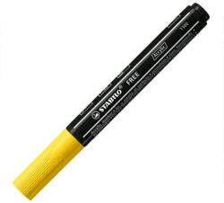 STABILO Marker acrilic STABILO FREE Acrylic T300 Varf rotund 2-3 mm - galben
