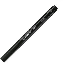 STABILO Marker acrilic STABILO FREE Acrylic T100 Varf rotund 1-2 mm - negru