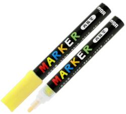 M&G Marker acrilic M&G 2 mm acrilic, galben neon S040