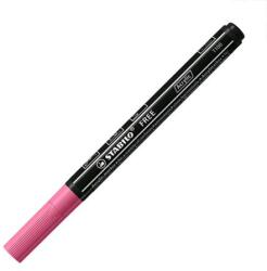 STABILO Marker acrilic STABILO FREE Acrylic T100 Varf rotund 1-2 mm - roz
