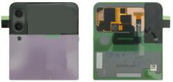 Samsung F711 Z Flip 3 5G előlap felső, külső része kis lcd kijelzővel, lila, lavender (GH97-26773D) Gyári, Service Pack