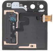 Samsung F741 Z Flip 6 5G 2024 előlap felső, külső része kis lcd kijelzővel, fehér (GH97-30012F) Gyári, Service Pack