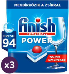 Finish Power All in 1 mosogatógép-tabletta, regular (3x94 db)