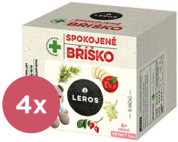 Leros Baby 4x LEROS Gyermek tea Boldog pocak 10x2g