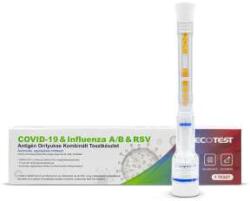 Ecotest Covid-19 & Influenza A+b & Rsv Ag Kombinált Orrlyukteszt 1x