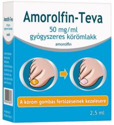 Teva Amorolfin-Teva 50Mg/Ml Gyógyszeres Körömlakk 1X2, 5Ml
