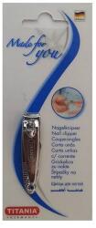 TITANIA Körömcsipesz Kézi Reszelővel 6CM
