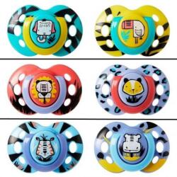 Tommee Tippee Fun Játszócumi 6-18hó 2x (43335873)