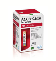 Accu-Chek Performa Tesztcsik 50X - patikatt