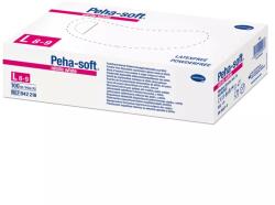 Kesztyű Vizsgálati Fehér Peha-Soft Nitril 100X (L) Púdermentes