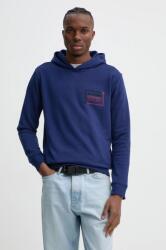 G-Star RAW felső sötétkék, férfi, nyomott mintás, kapucnis, D25442-D797 - sötétkék XL