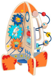 Tooky Toy Fa készségfejlesztő játék - Activity - Rakéta